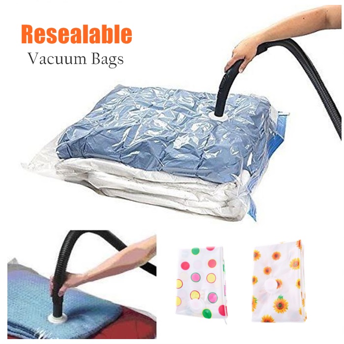 Buy Ultra Strong Resealable Vacuum Compressed Storage Bags car